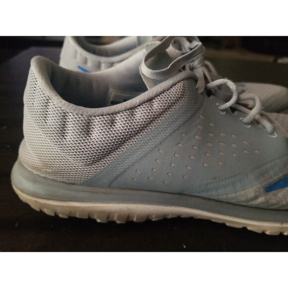 Nike FS Lite Run 2 Women's Running Shoes Gray Blue Sneakers Size 9.5119 - Picture 4 of 16